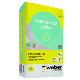 WEBERCOL GRES 25 KG BLANC