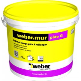 WEBERMUR PATE GROS 25 KG